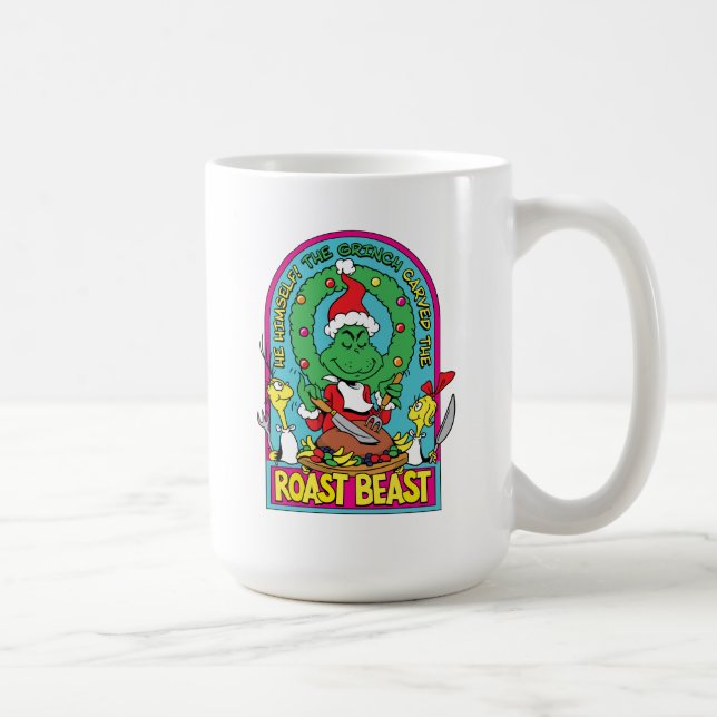 Taza De Café Dr. Seuss | Gráfico de la bestia asada (Derecha)