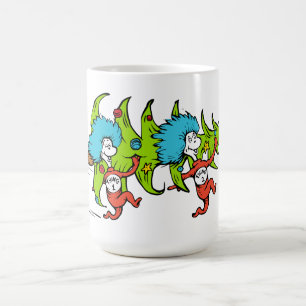 Taza De Café Dr. Seuss Grinch Cosa Uno Cosa Navidad