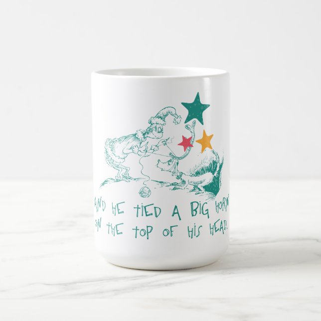 Taza De Café Dr. Seuss | Grinch y Max (Centro)