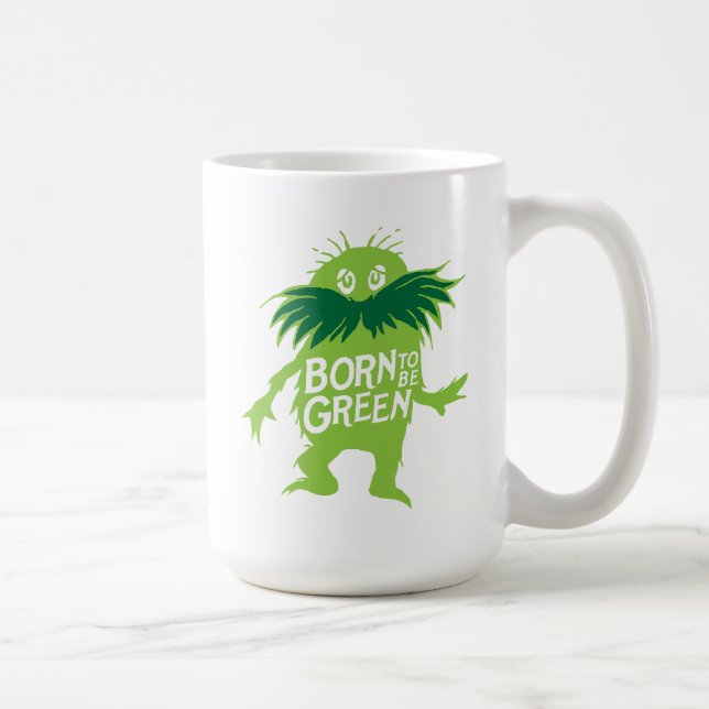 Taza De Café Dr. Seuss | Lorax - Nacido Para Ser Verde (Derecha)