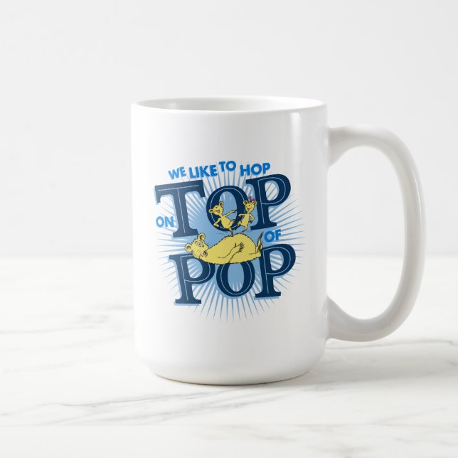 Taza De Café Dr. Seuss | Nos gusta saltar encima de Pop (Derecha)