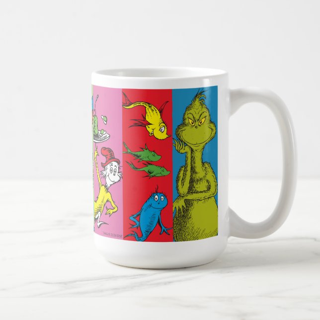 Taza De Café Dr. Seuss | Rebanada de Personaje (Derecha)