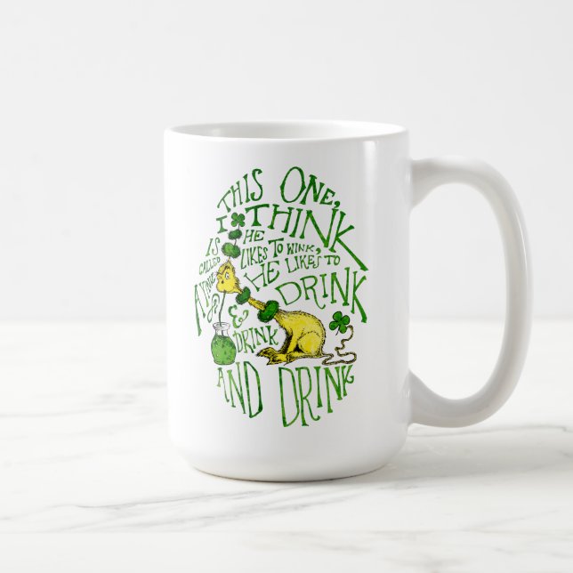 Taza De Café Dr. Seuss | Yink - Día de San Patricio (Derecha)