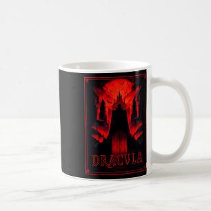 Taza De Café Dracula Gothic Horror Vampire Art -halloween Vampi