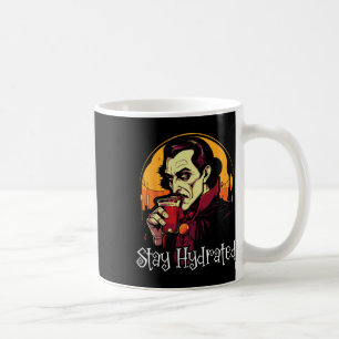 Taza De Café Drácula Halloween Terror O Vamp Espeluznante
