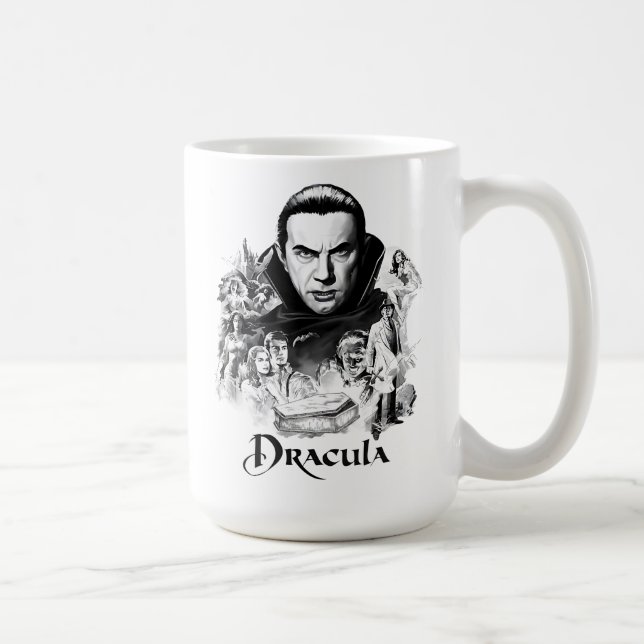 Taza De Café Dracula Mug (Derecha)