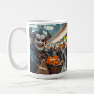 Taza De Café Drácula va de compras