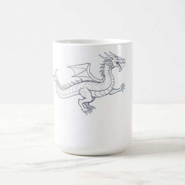 Taza De Café Dragón (Centro)