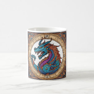 Taza de café Dragón
