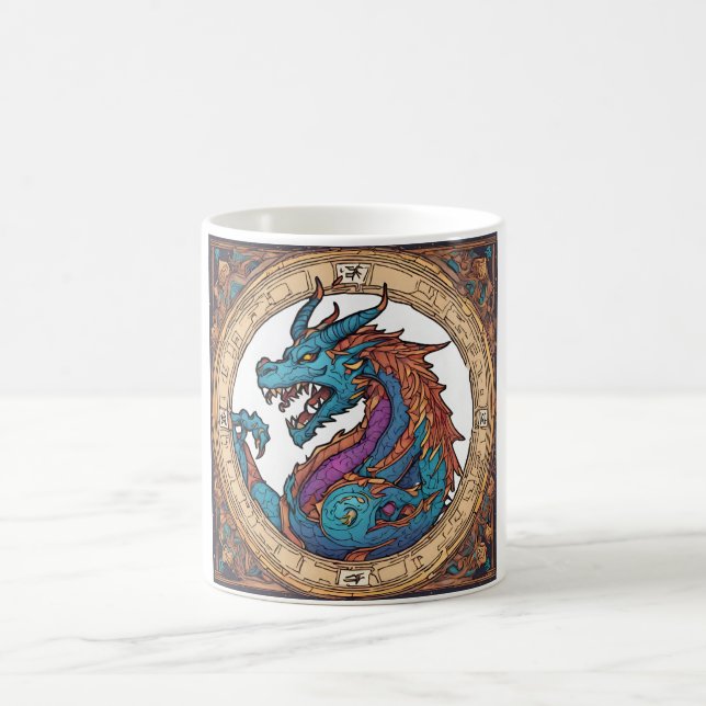Taza de café Dragón (Centro)