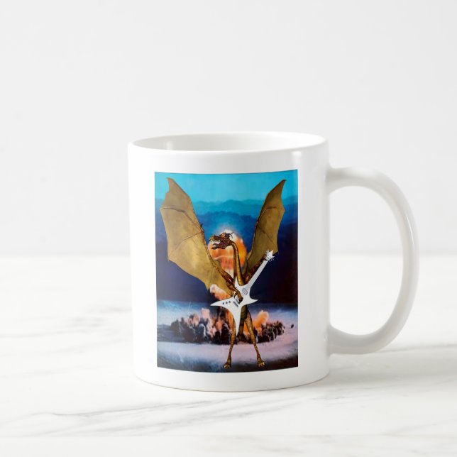 Taza De Café Dragón atómico (Derecha)