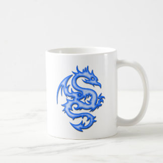 TAZA DE CAFÉ DRAGÓN AZUL