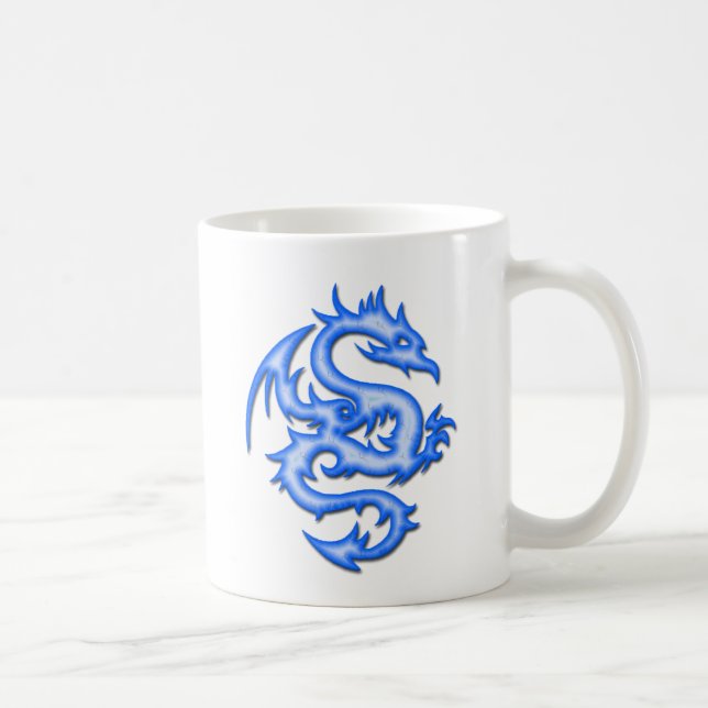 TAZA DE CAFÉ DRAGÓN AZUL (Derecha)