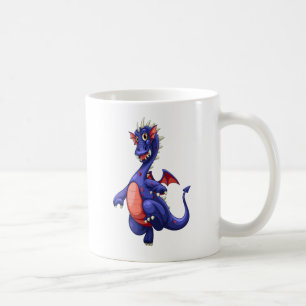 Taza De Café Dragón azul
