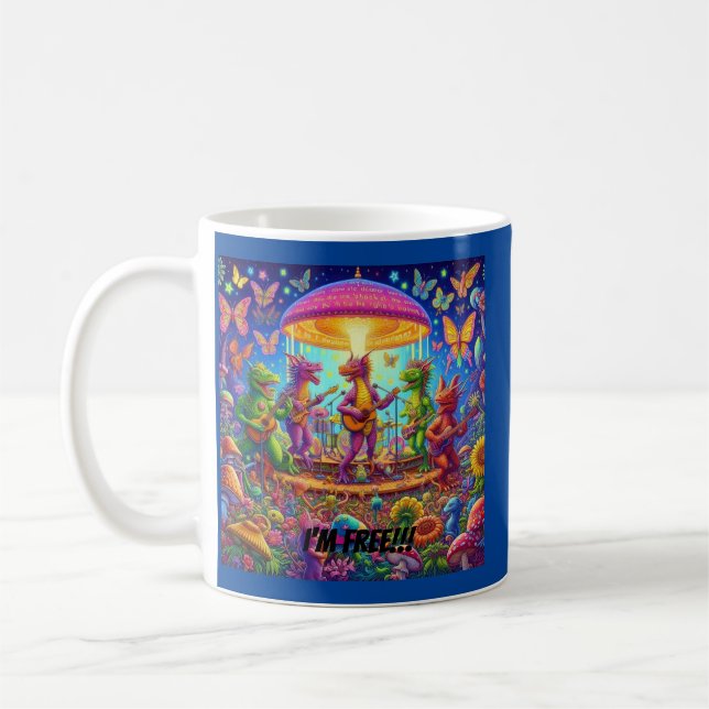 Taza De Café Dragon Band Jam (Izquierda)