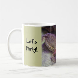 Taza De Café Dragón barbudo animal de fiesta