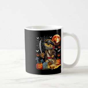 Taza De Café Dragón Barbudo Cosplay Pirata Halloween Calabaza T