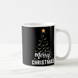 Taza De Café Dragón barbudo Feliz Árbol de Navidad Familia Navi