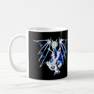 Taza De Café Dragón Bestia Marina - Cerámica de Criatura Oceáni
