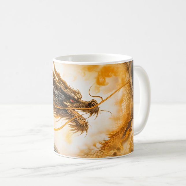 Taza De Café Dragón chino (Anverso derecho)