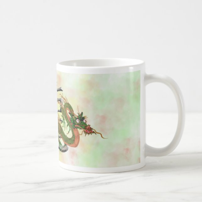 Taza De Café Dragón chino (Derecha)