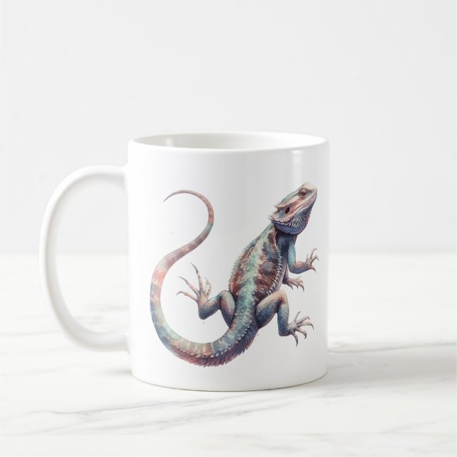 Taza De Café Dragón con barba (Izquierda)