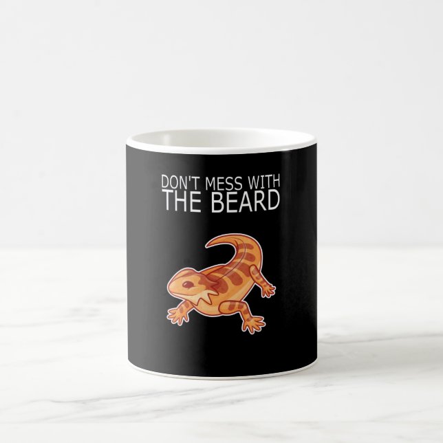Taza De Café Dragón con barba no MESS con bizcocho (Centro)