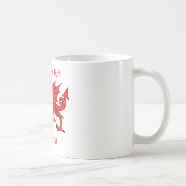 Taza De Café Dragón de Blevins Galés (Derecha)