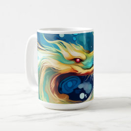 Taza De Café Dragón de fantasía animal de sueño 12