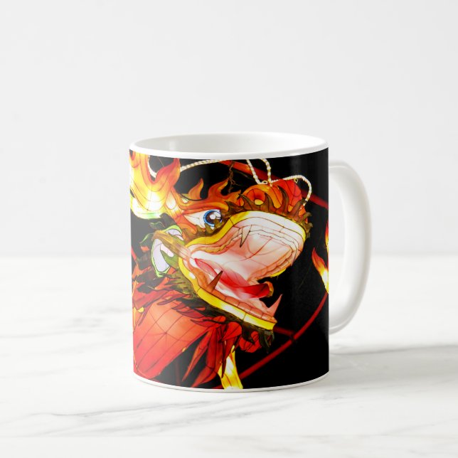 Taza De Café Dragón de fuego Zhulong (Anverso derecho)