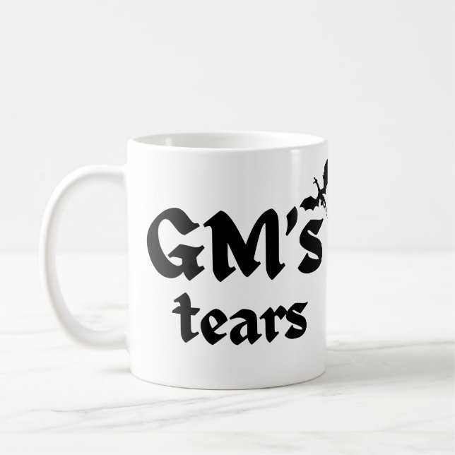 Taza De Café Dragón de lágrimas de GM (Izquierda)