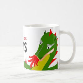 Taza De Café Dragón de Mons de Doudou 2025