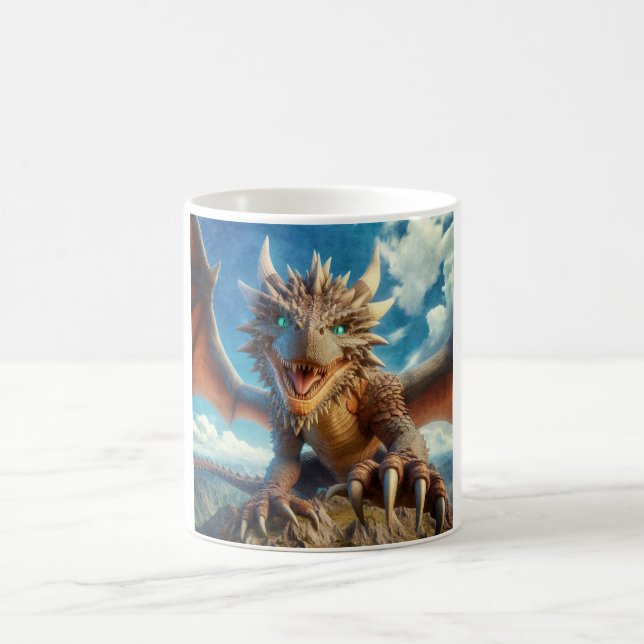 Taza De Café Dragón de montaña (Centro)