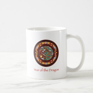 Taza De Café Dragón de Swirling