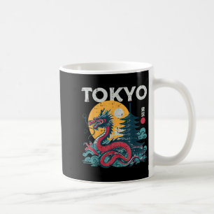 Taza De Café Dragón de Tokio ventilado mujeres míticas asiática