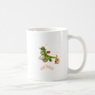 Taza De Café Dragón del libro