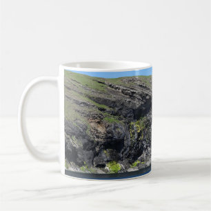 Taza De Café Dragon Face Rock Cliffs Skine