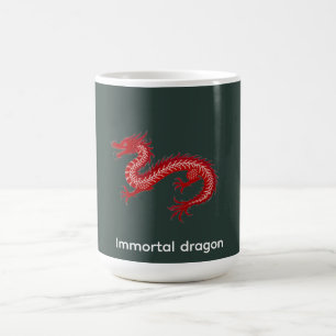 Taza De Café Dragón Inmortal
