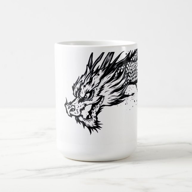 Taza De Café Dragón Inmortal (Centro)