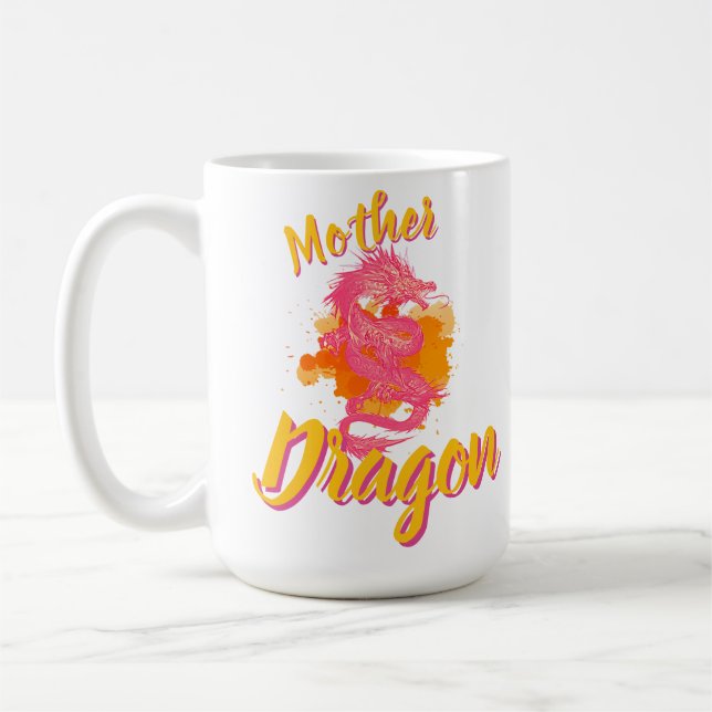 Taza De Café Dragón japonés (Izquierda)
