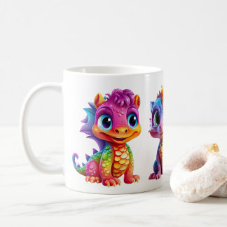 Taza De Café Dragon Name Mug para los niños aventureros