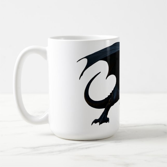 Taza De Café Dragón Ninja (Izquierda)