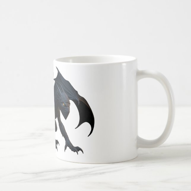 Taza De Café Dragón Ninja (Derecha)