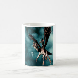 Taza De Café Dragon Sky Warrior