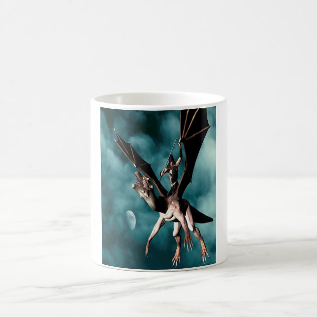 Taza De Café Dragon Sky Warrior (Centro)
