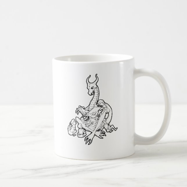 Taza De Café Dragon Storytime (Derecha)