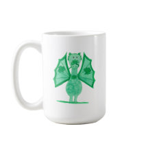 Dragón Verde Con Tréboles