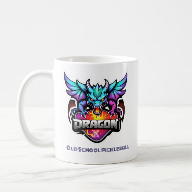 Taza De Café Dragon X Old School Pickleball cap (Izquierda)