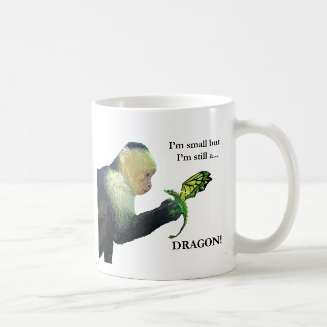 Taza De Café Dragón y mono (Derecha)