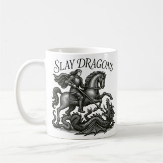 Taza De Café Dragones Slay